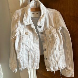 Brand Blanknyc white jean jacket